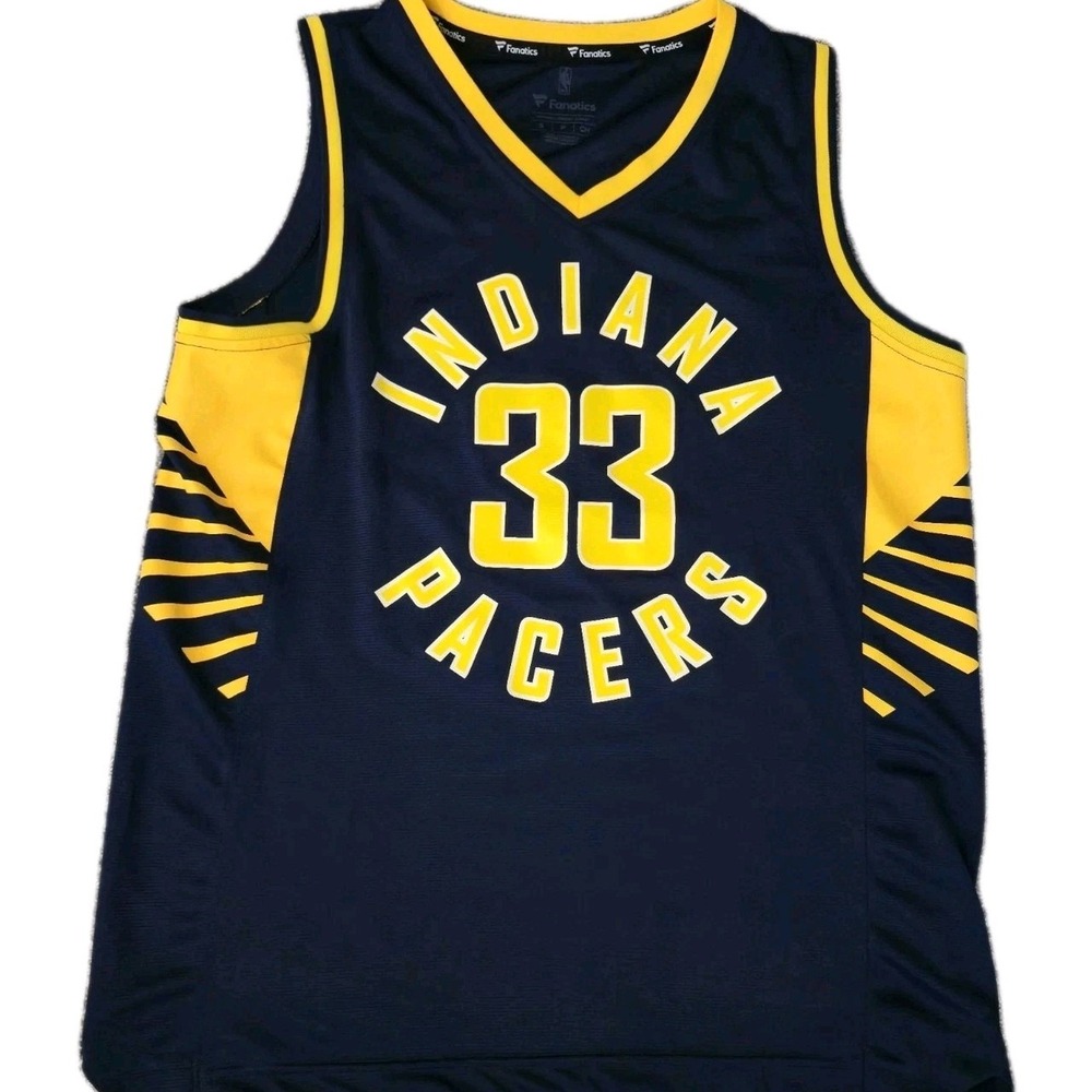 Myles Turner Indiana Pacers Jersey Fanatics Size Small Retro #33 NBA